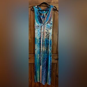 Soma maxi dress. Worn once in 2014 when I met singer Zac Brown. Size L